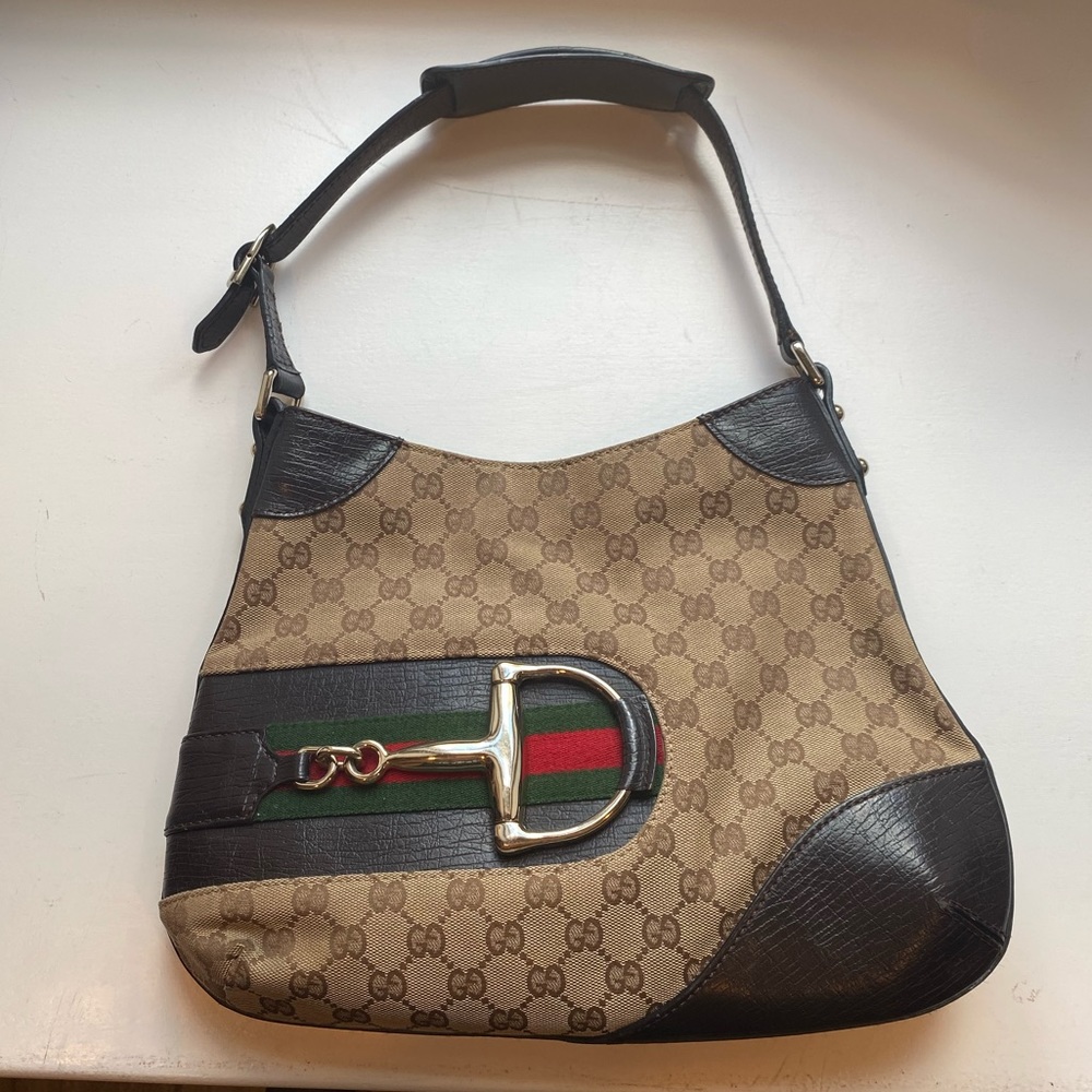 Authentic Gucci horsebit bag